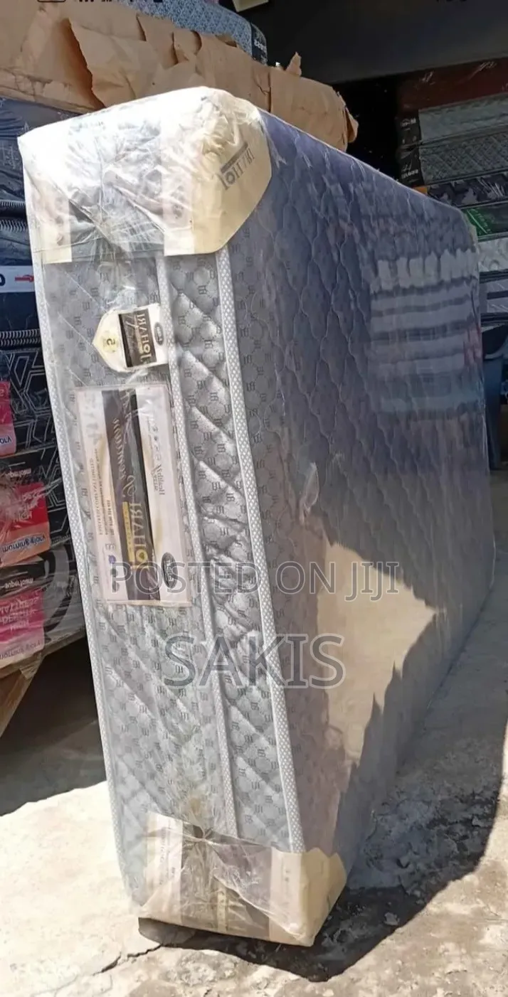 Super Hd 5 by 6, 10inch Johari Premium Fiber Hd Quilted Mattresses