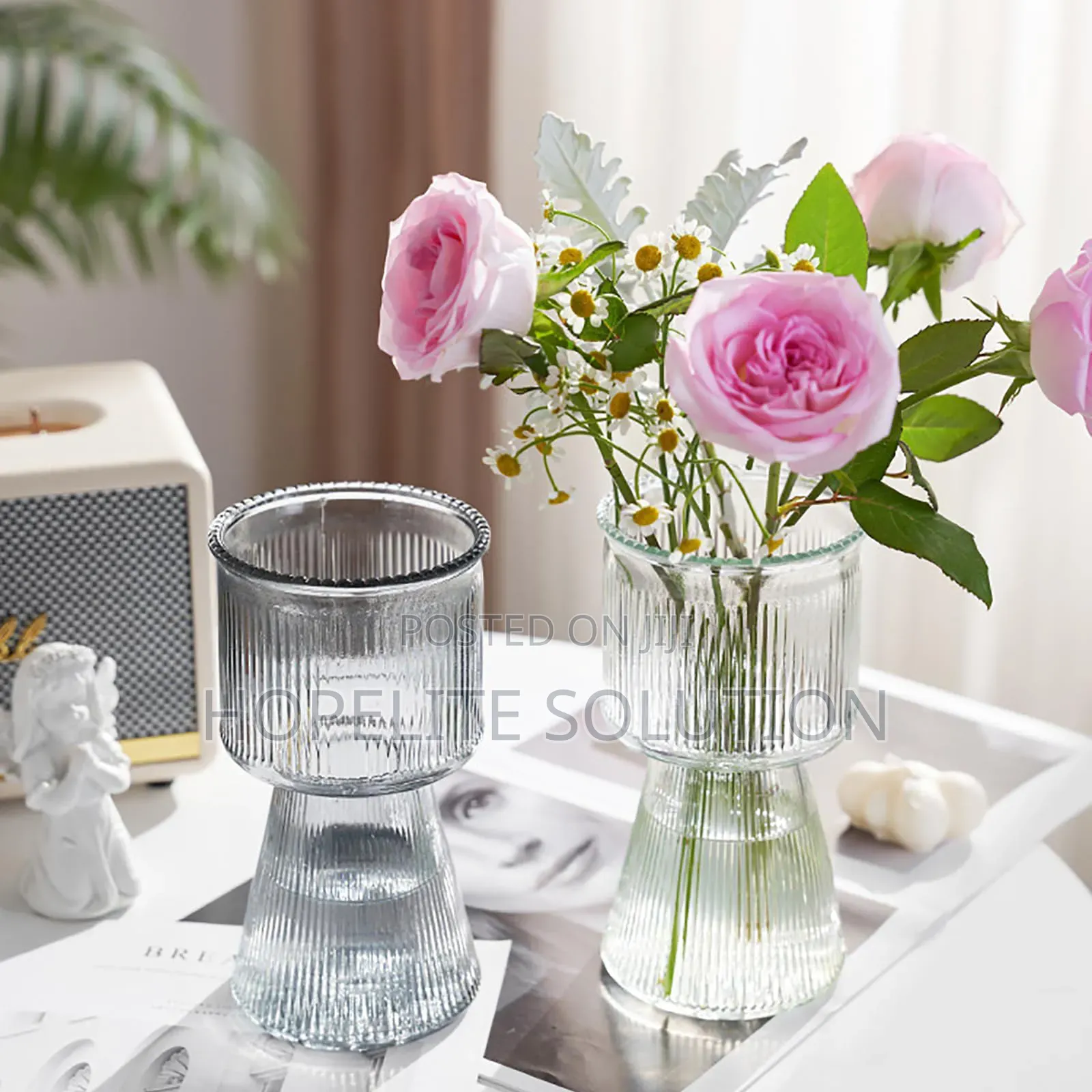 10x19cm 800ml 2 Shape Flower Vase