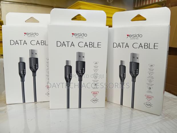 Yesido Ca126c 18w Usb to Type-C Fast Charging Cables. - thumbnail 2