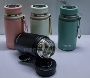 900ml Thermometer Lid Fashion Food Flask Thermocup