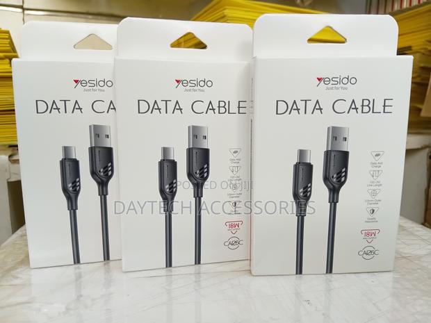Yesido Ca126c Usb-a to Type-C 18w Fast Charging and Data Cable. - thumbnail 2