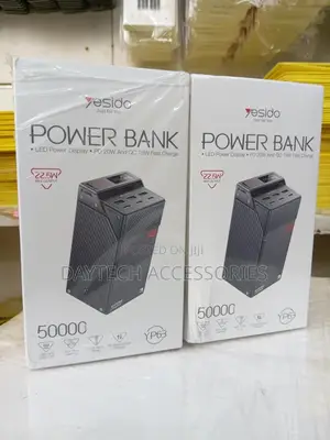 Yesido Yp63 50000mah Power Bank.