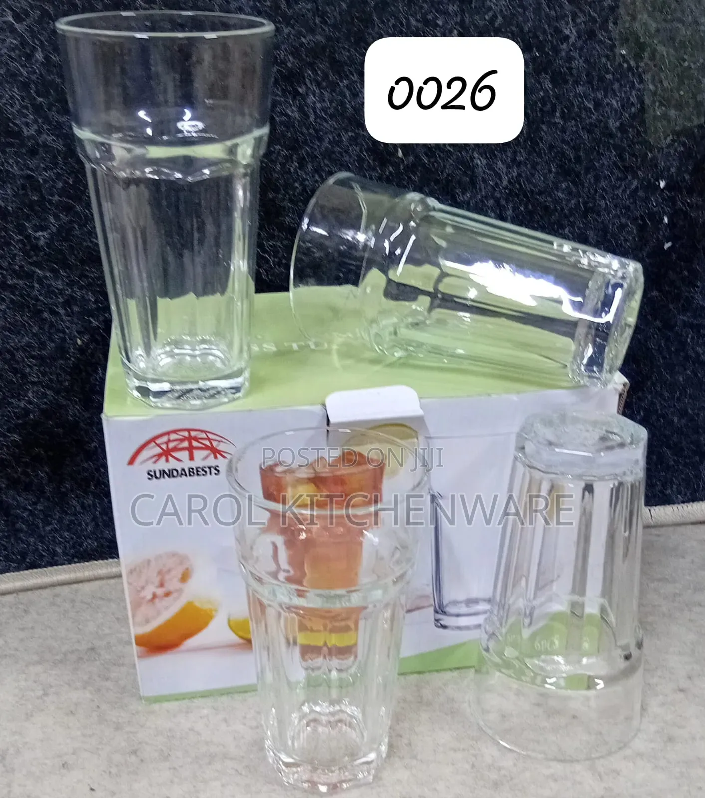 6 Pc Chopper Glass /6 Pc Beer Glass