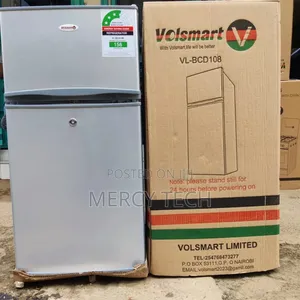 Volsmart Double Door Fridge 108l Vl-Bcd108