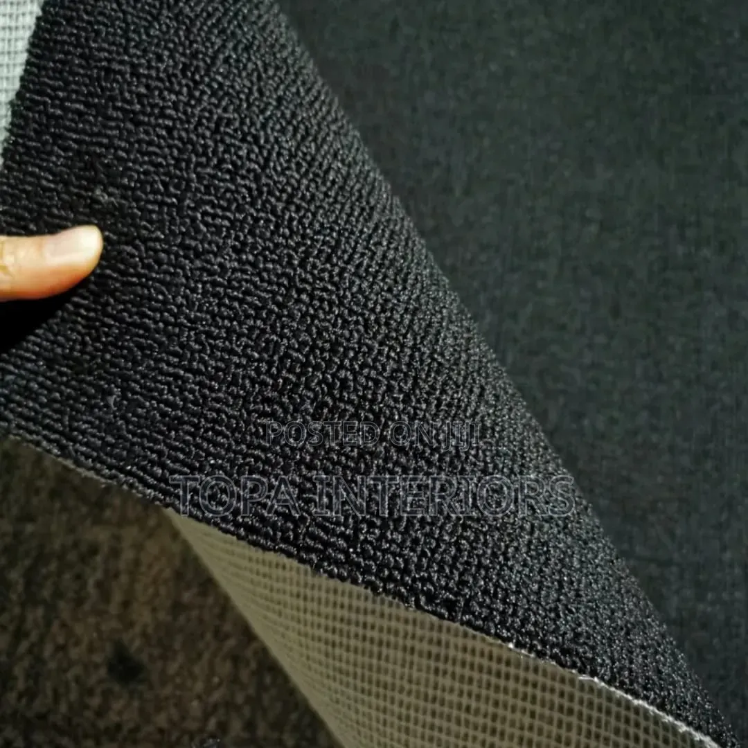 Black Delta Wall to Wall Floor Carpets