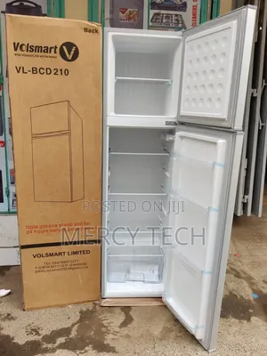 Volsmart Double Door Fridge Vl-Bcd210 210l