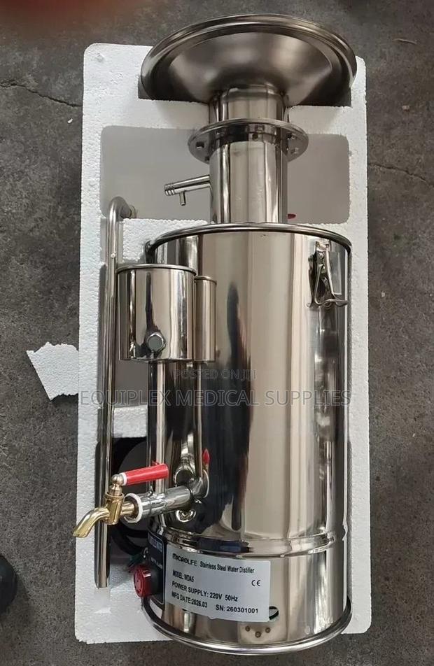 5 Liters Per Hour Water Distiller for Laboratory (Stainless Steel)