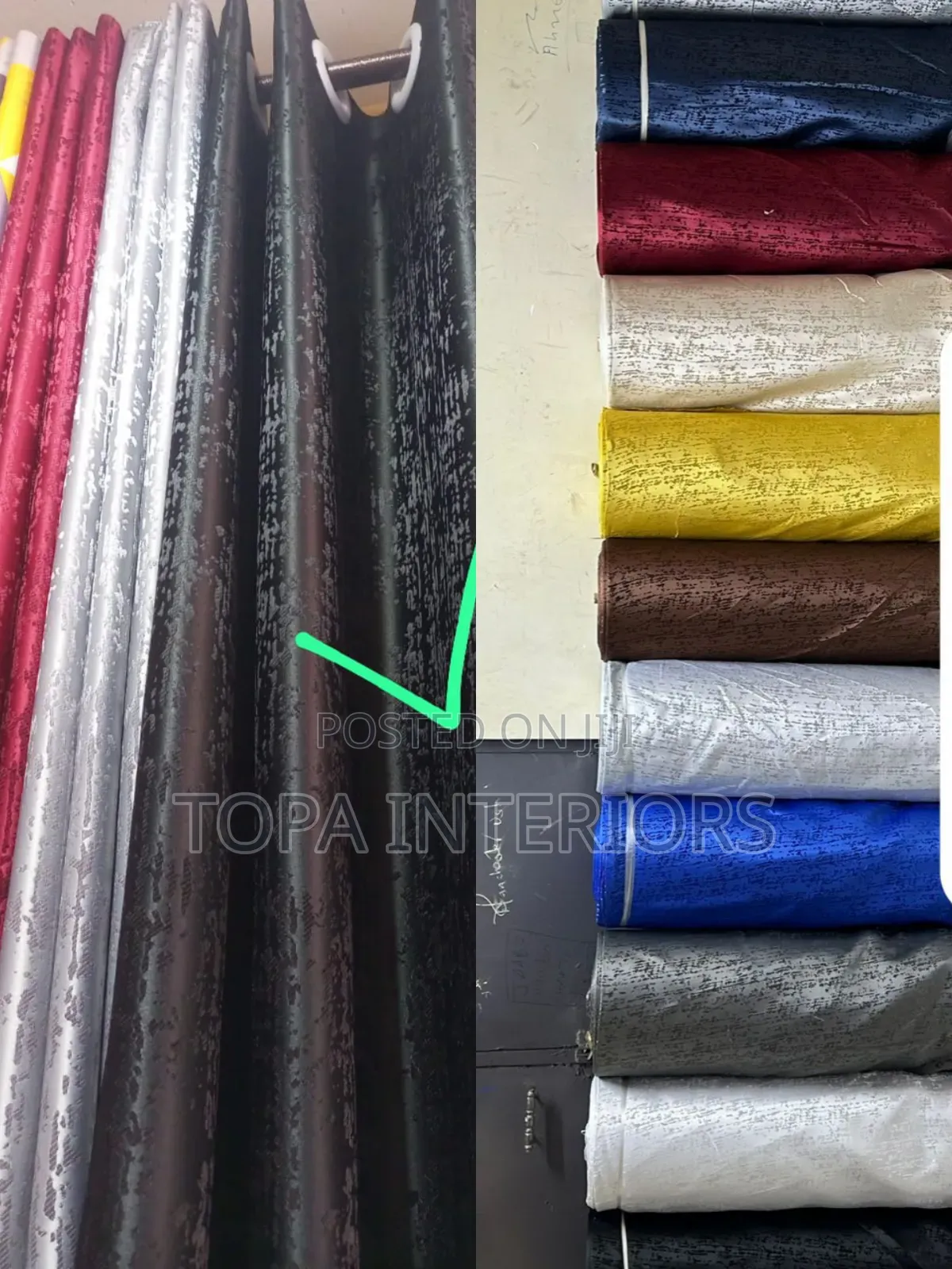 Long Beautiful Window Drapes for House Privacy Curtains