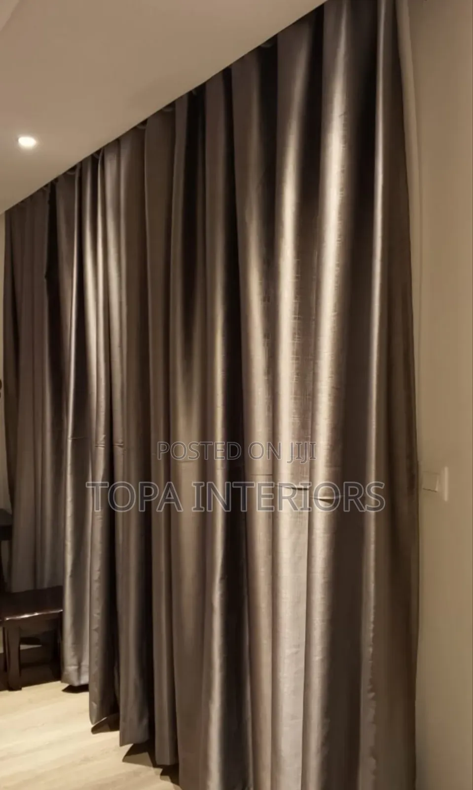 Grey Full Blackout Curtains for Bedroom Light Blocking
