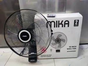 Mika 18 Inch Wall Fan Mfw183rgb With Remote