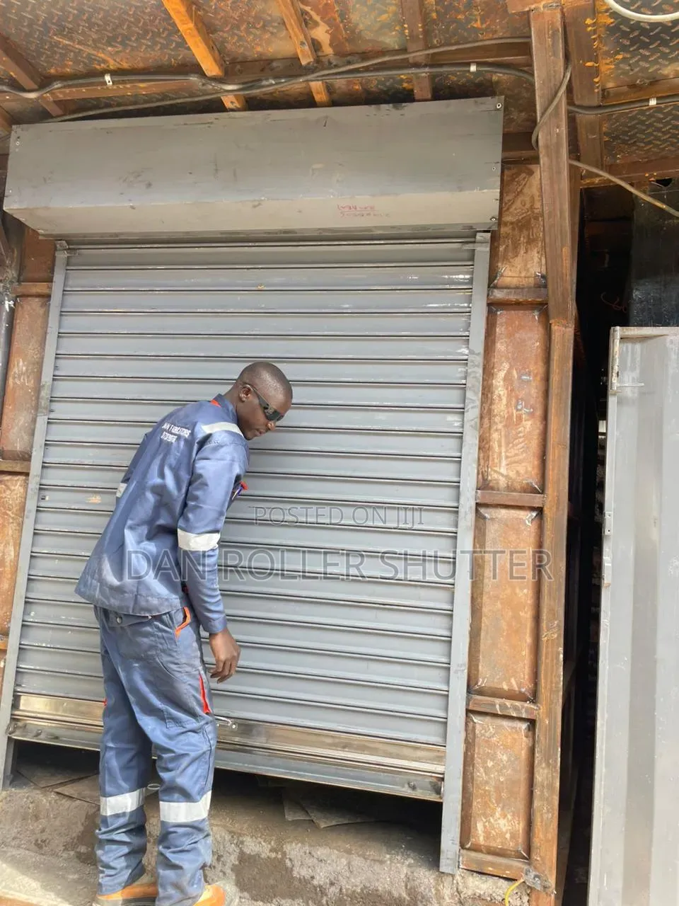 Heavy-Duty Automated Roller Shutter