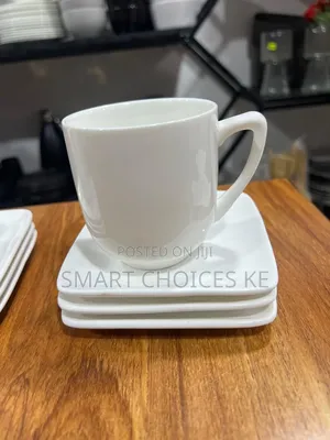 12pc Saucer Cups (Nice Design)
