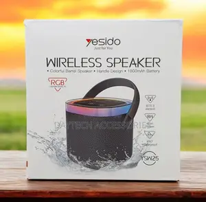 Yesido Ysw25 Portable Wireless Bluetooth Speaker With RGB Lighting.