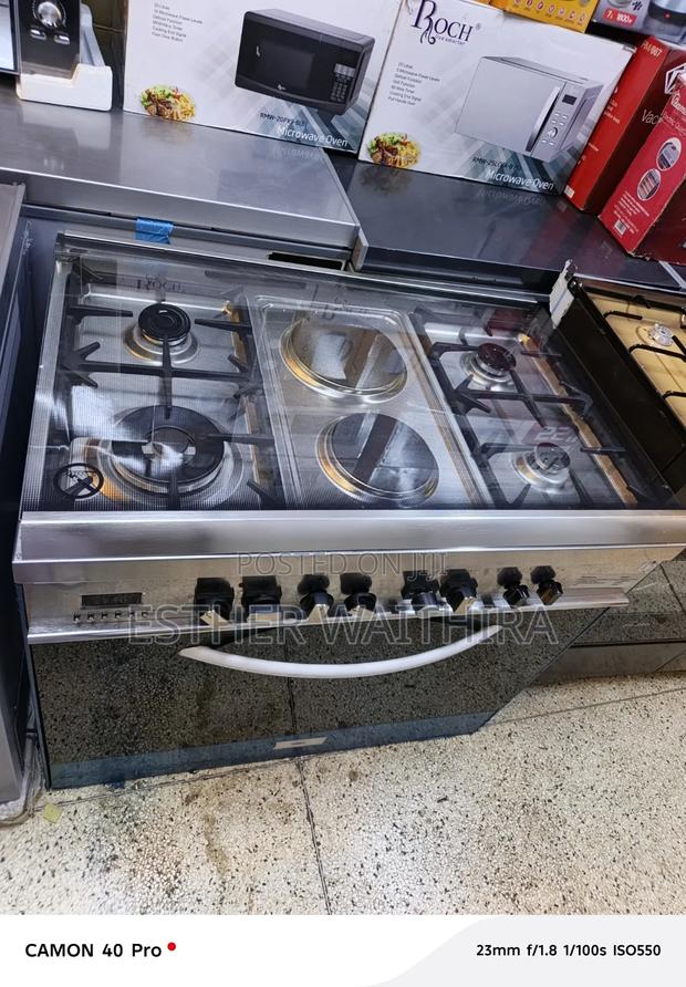Brand New Cookers 6 Burner Silver