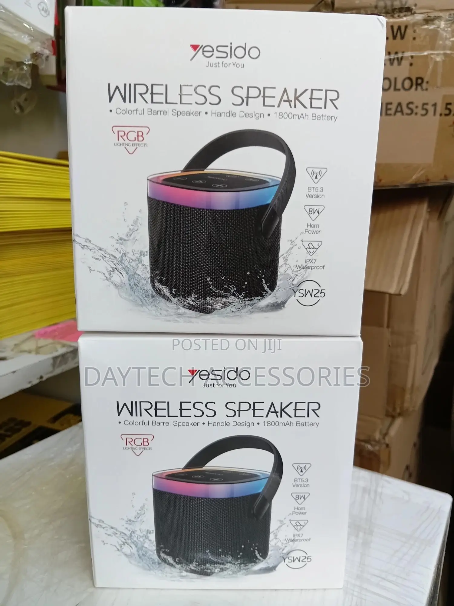 Yesido Ysw25 Waterproof Bluetooth Speaker (1800mah)