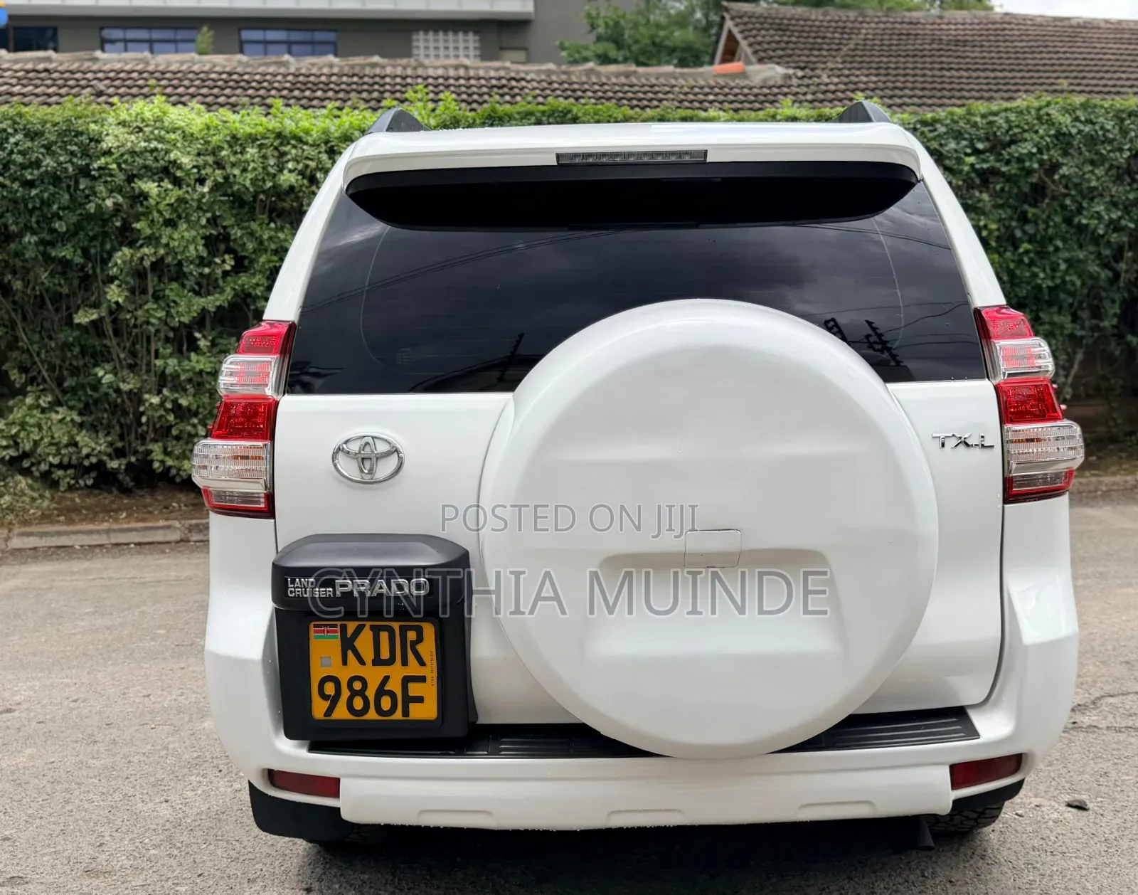 Toyota Land Cruiser Prado 2017 White