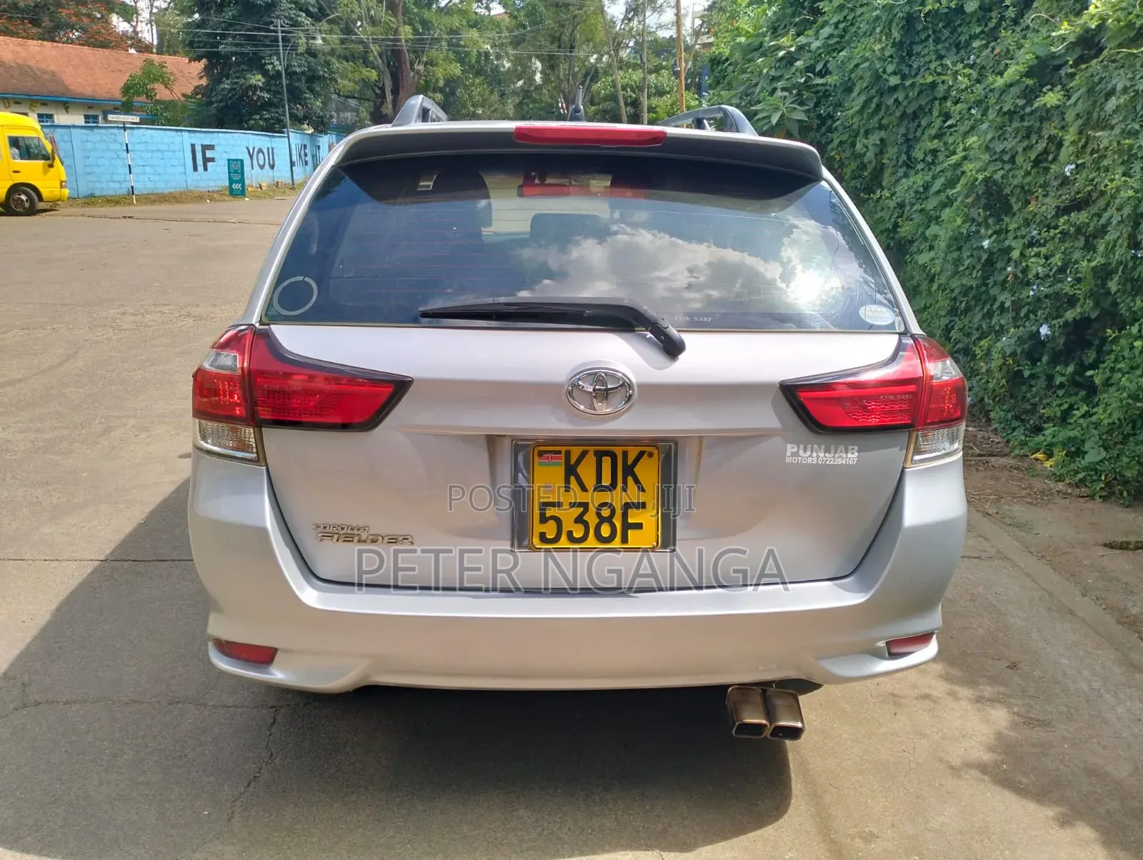 Toyota Corolla Fielder 1.5 Petrol FWD 2015 Silver