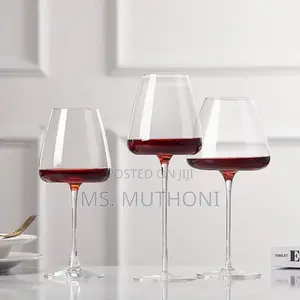 2pcs High-Value, Lead-Free Crystal C Wine Glasses* (600 Ml )
