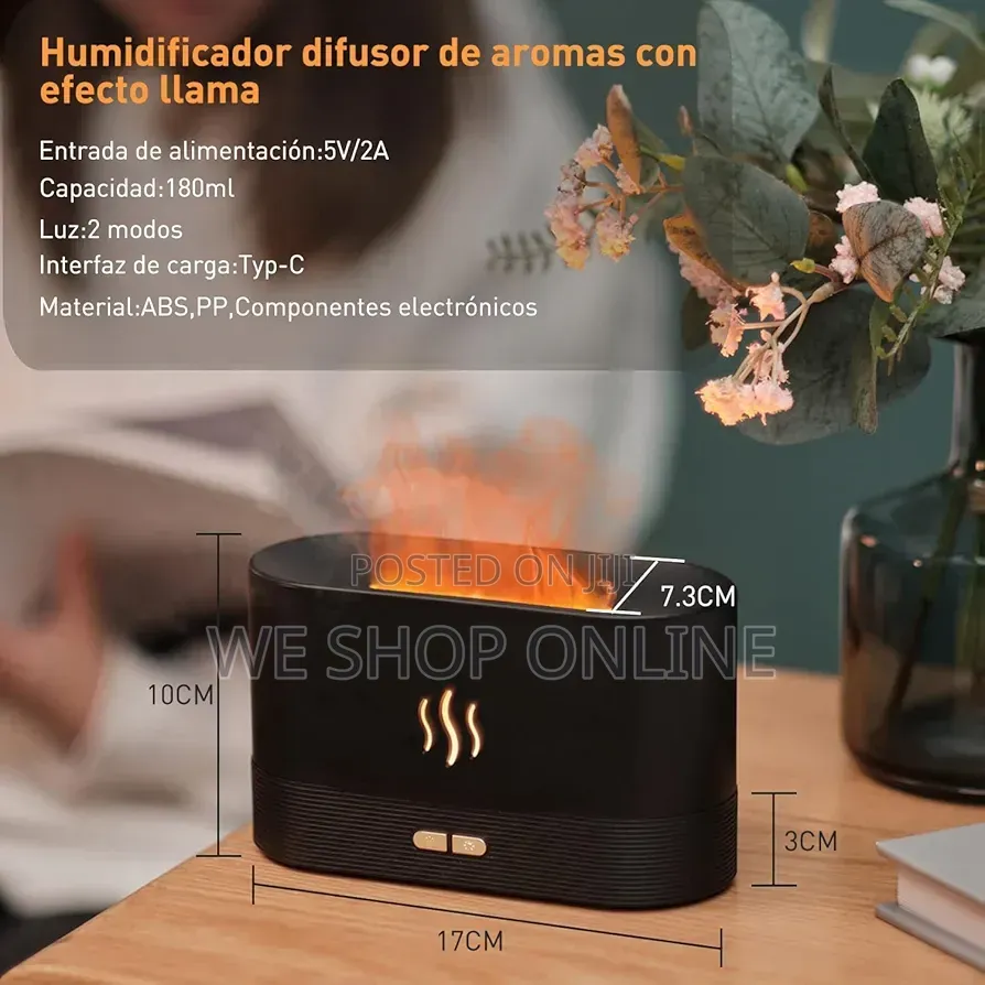 Flame Aroma Diffuser 180ml