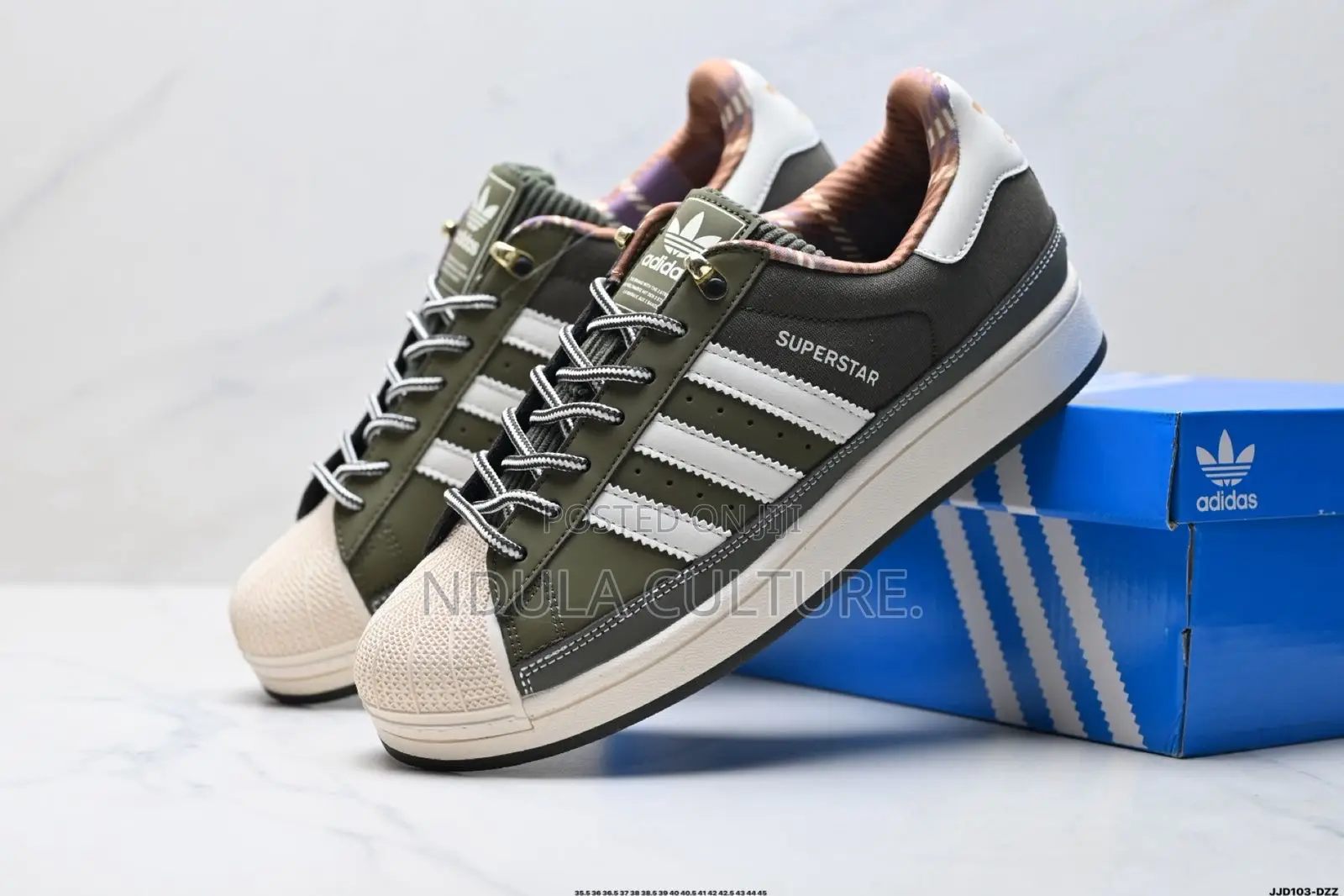 Original Leather Adidas Superstar
