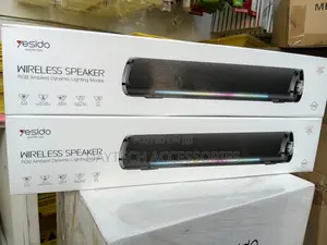 Yesido Ysw27 10w RGB Desktop Wireless Bluetooth Speaker(Black)
