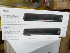 Yesido Ysw27 10w RGB Desktop Wireless Bluetooth Speaker(Black)