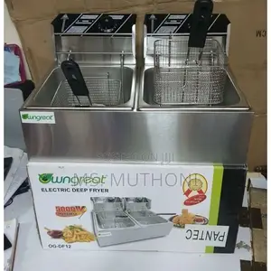 5000 Watts *(6+6) 12litre Double Deep Fryer*