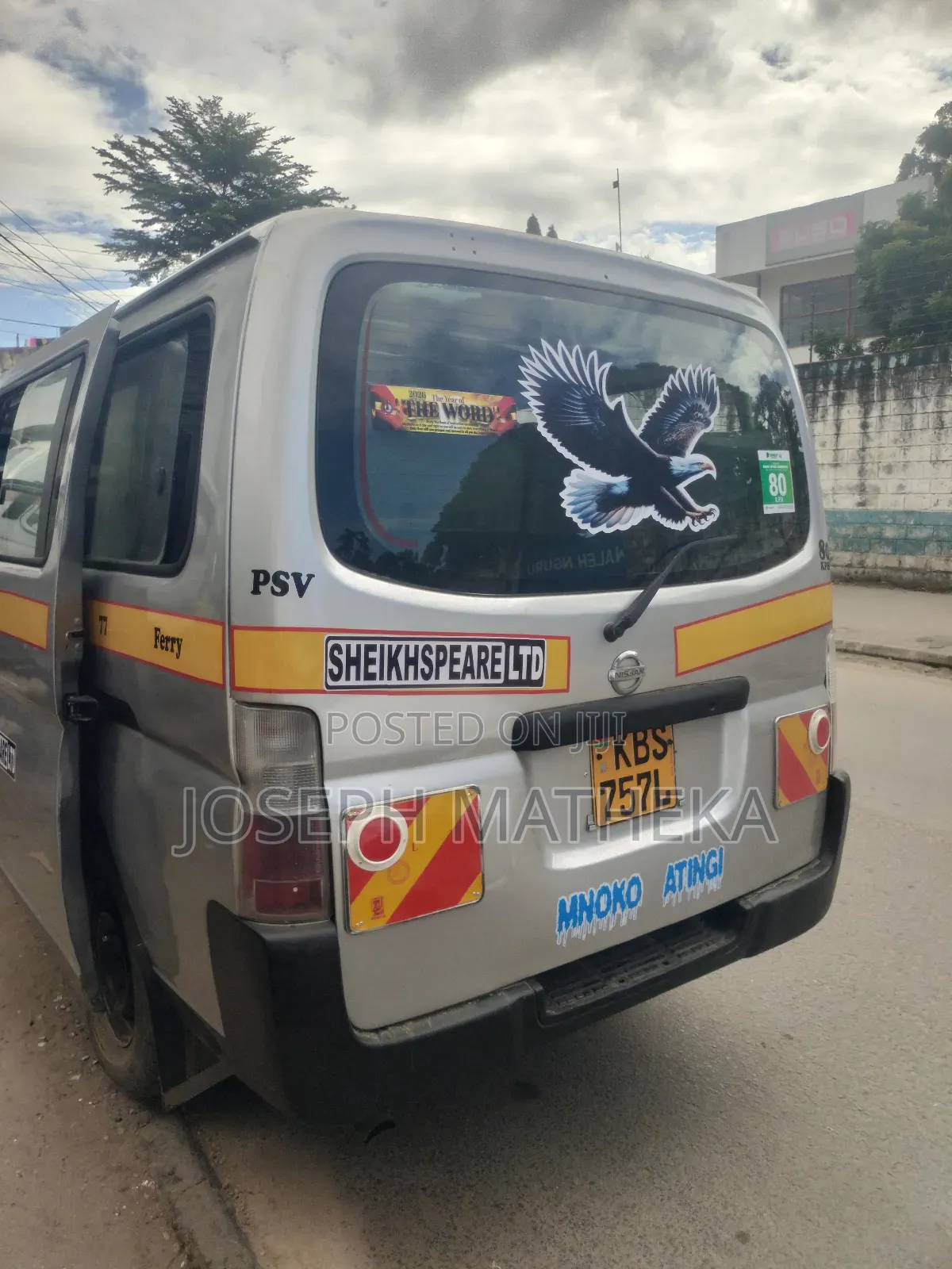Nissan Caravan (Urvan) 2008 Silver