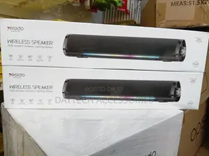 These Are Yesido Ysw27 Wireless Speakers Featuring RGB Lighting.