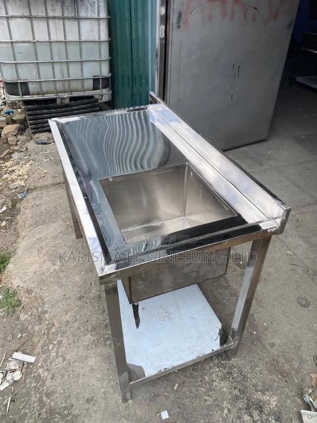 Commercial-Grade Stainless Sink