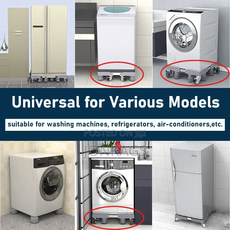 Multipurpose Portable Stand for Fridge Washing Machine