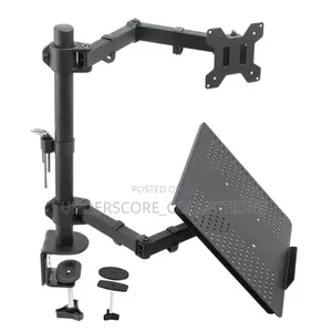 Monitor Arm With Laptop Stand
