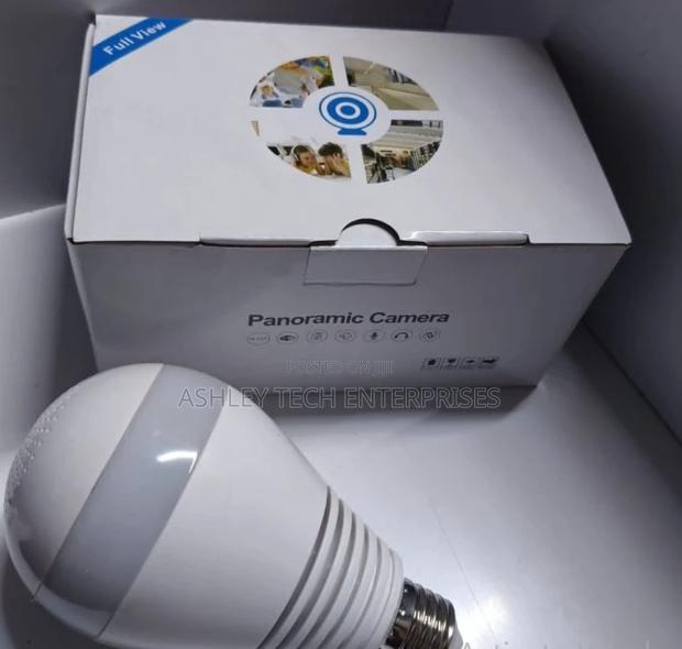 Fixed V380 Bulb Camera – Wifi CCTV Security Camera
