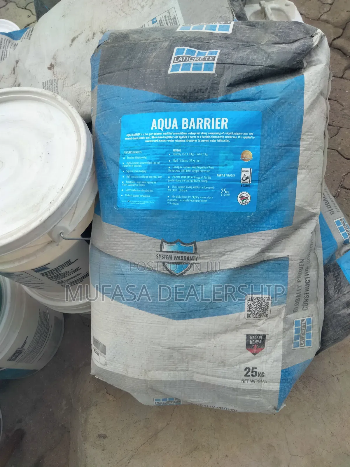 Aqua Barrier Components a B
