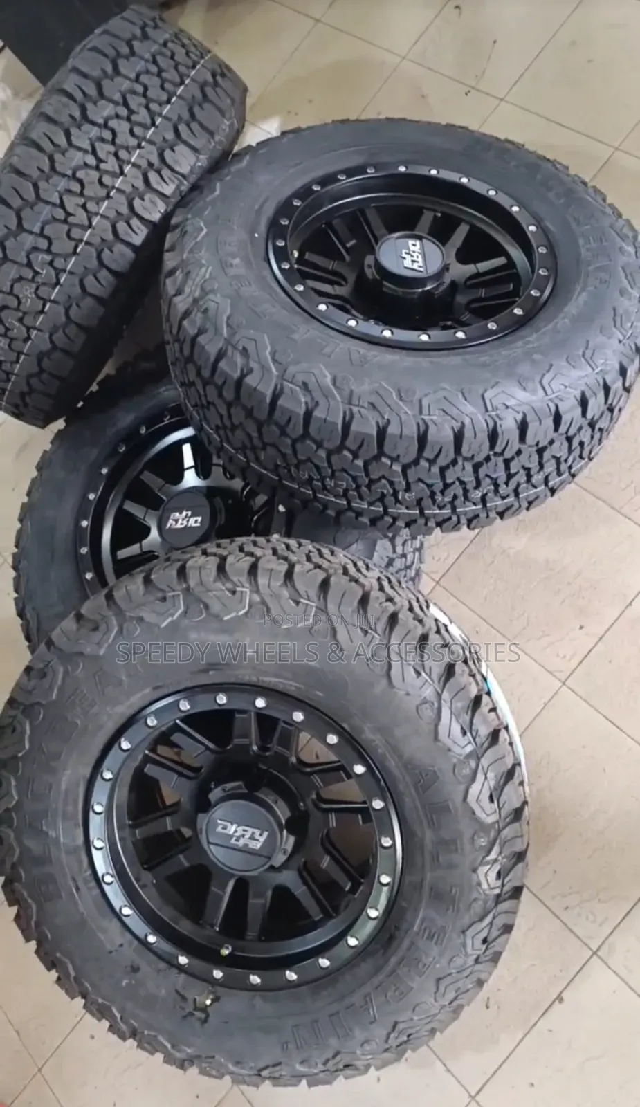 Size 17 Hilux Offroad Rims