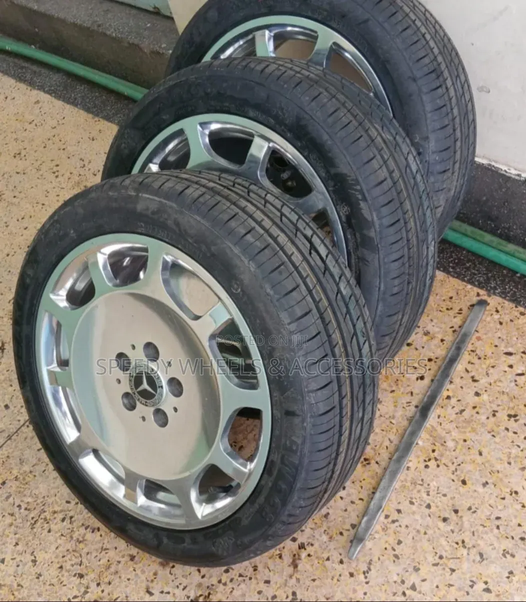 Size 17 Benz Rims With Tyres