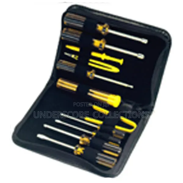 Toolkit for Computer Service in Zip Pouch 13pcs