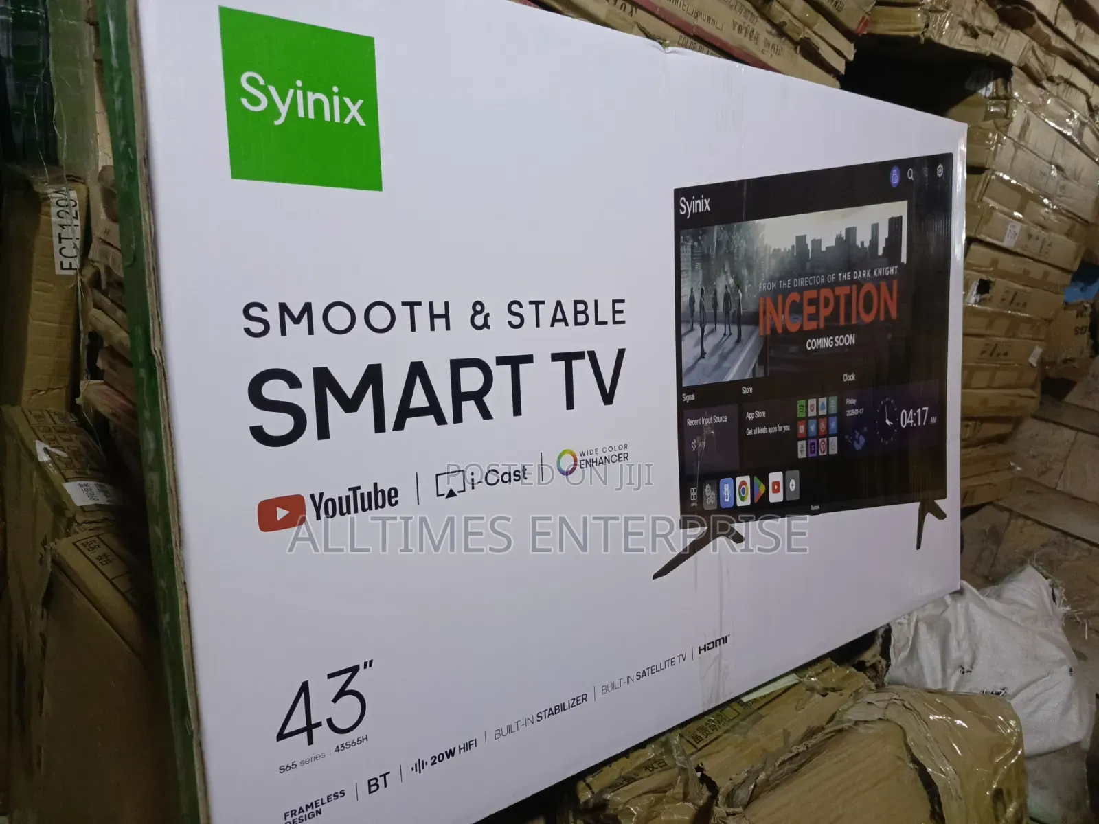 Syinix 43 Inch Smart Tv