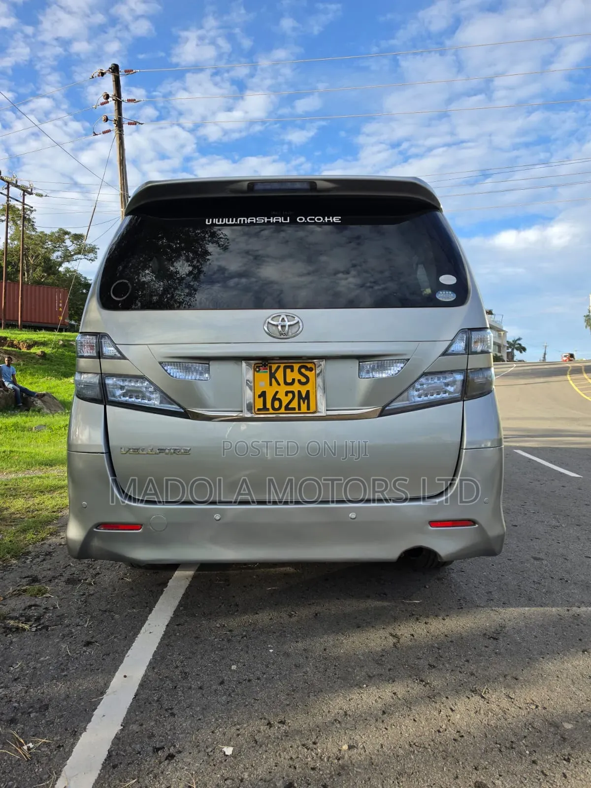 Toyota Vellfire 2012 Silver