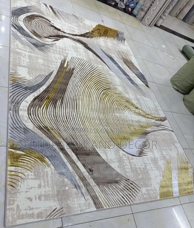 Spiral Wavy Lines Turkish Carpets
