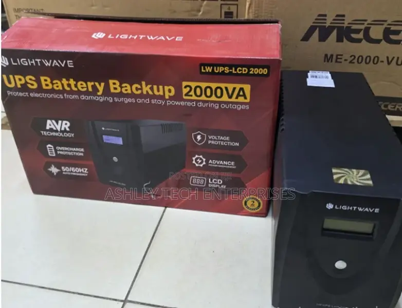 2kva Lightwave Ups With LCD Display,.