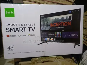 Syinix 43 Inches Smart Android Frameless Tv With Bluetooth Youtube
