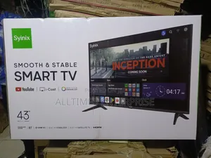 Syinix 43 Inch Smart Tv - 43s65h Bluetooth Netflix Youtube
