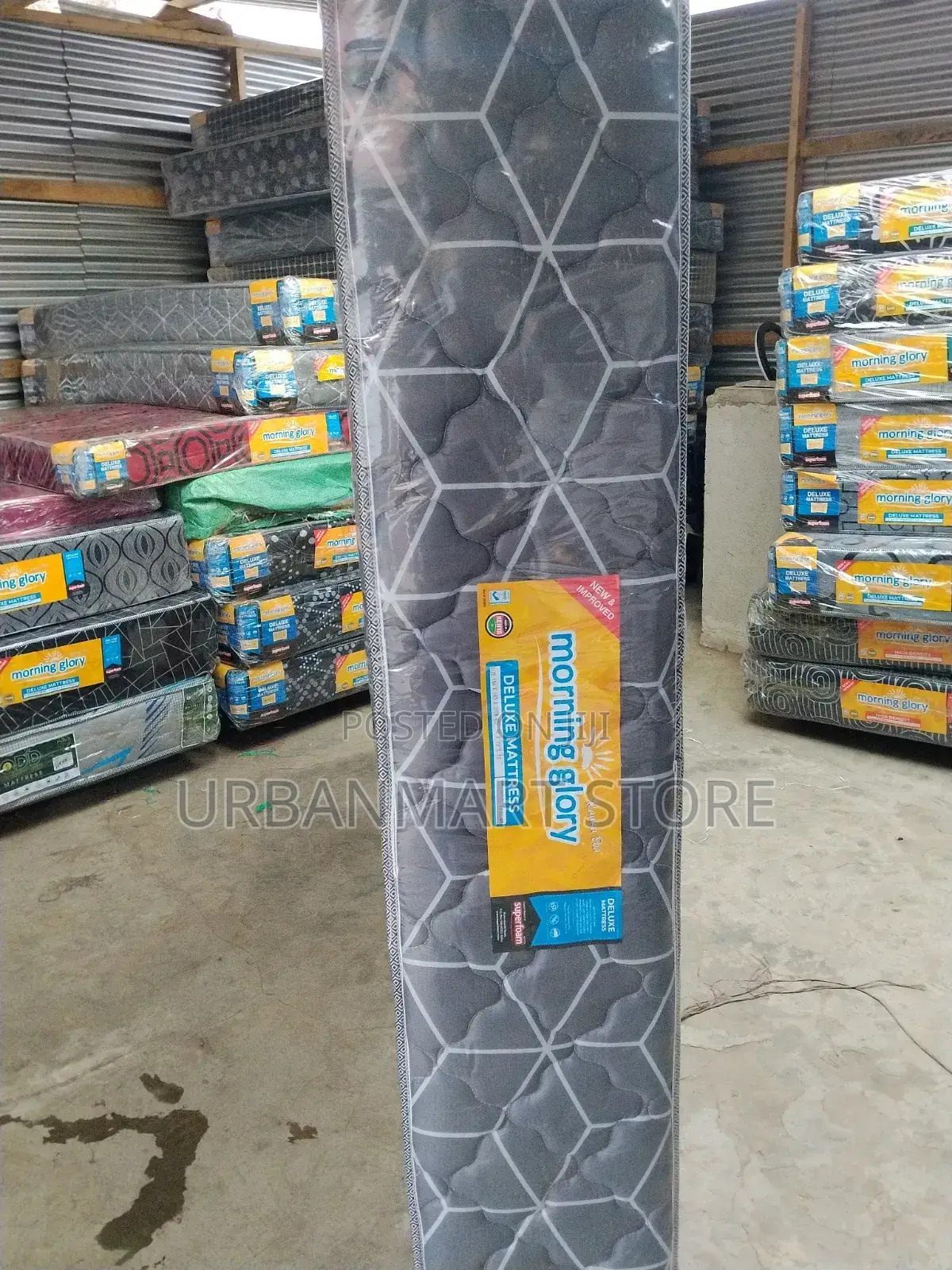 Morning Glory Classic Comfort Mattress 6 by 6, 12 Inches