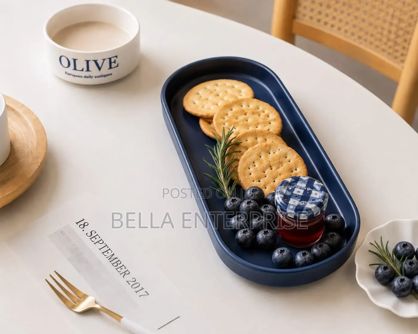 Minimalist Rectangular Serving Platters 600/-