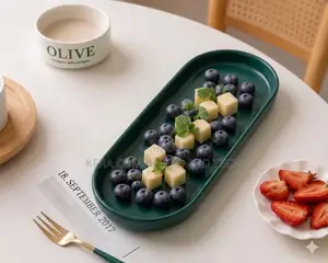 Minimalist Rectangular Serving Platters 600/-
