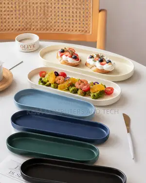 Minimalist Rectangular Serving Platters 600/-