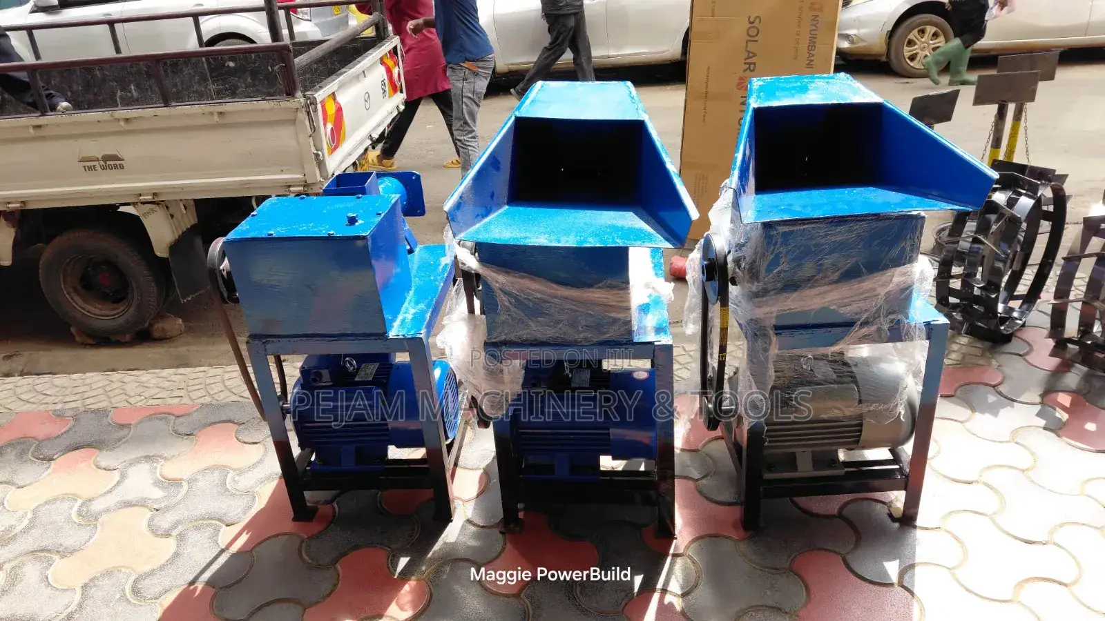 Charcoal Briquette Machine With 5hp Motor