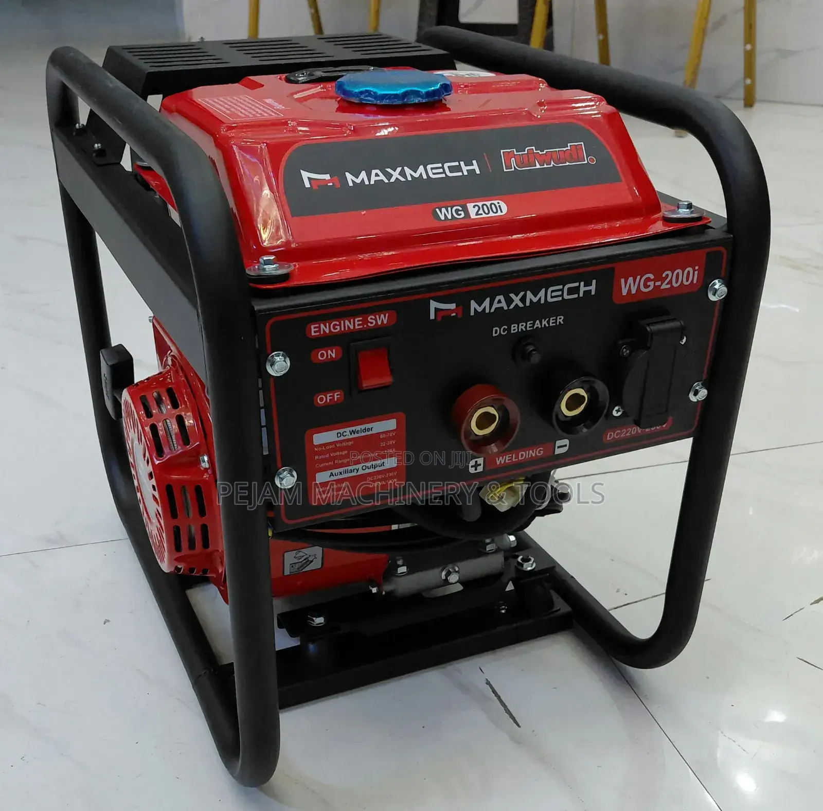 Portable Welding Generator 120amps/1.2kva Petrol Powered
