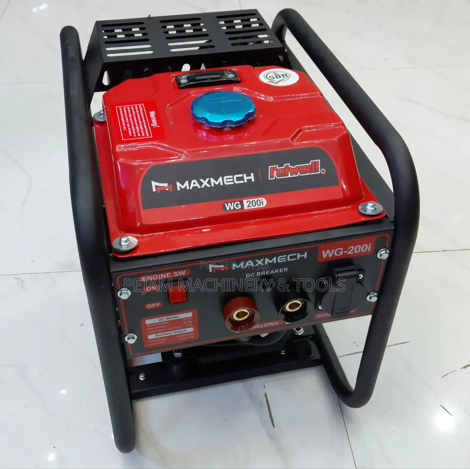 Portable Welding Generator 120amps/1.2kva Petrol Powered